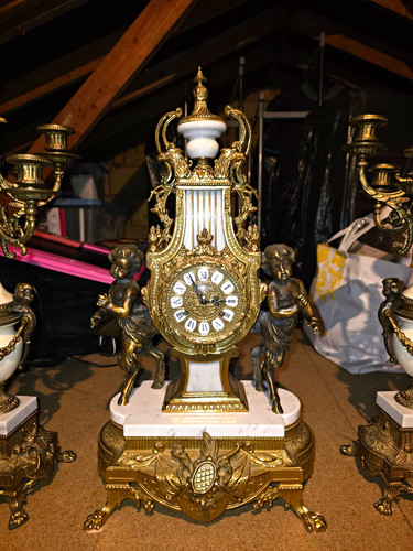 Lancinio mantel clock metal - lancinio, &