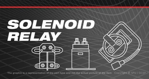 Solenoid relay for gutbrod - for,