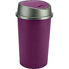 Purple Kitchen Bin Touch Top