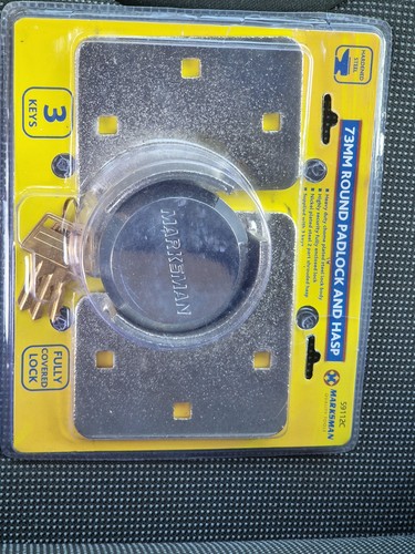 Round padlock 73mm - round,