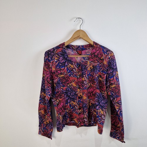Vintage 80s anokhi blouse - anokhi,