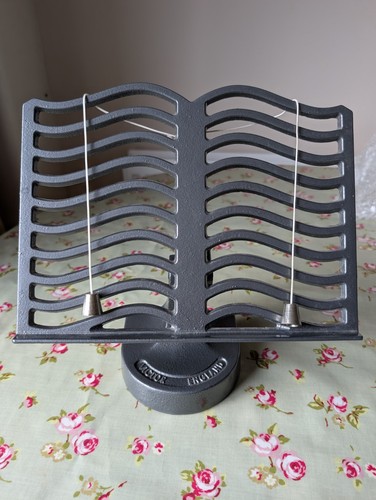 Vintage cast iron - iron, book