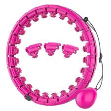 Pink Weighted Hula Hoop for