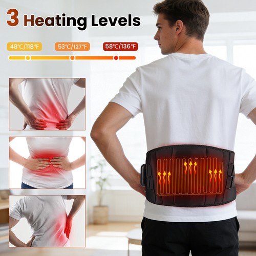 Cordless heated waist - cordless, belt