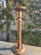 Large Barley Twist Solid Wood