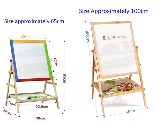 Kids wooden easel - kids,