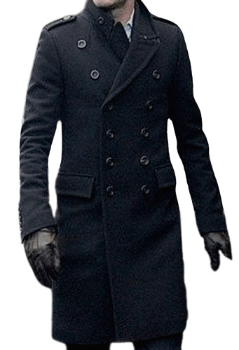 New mens black wool double - mens,