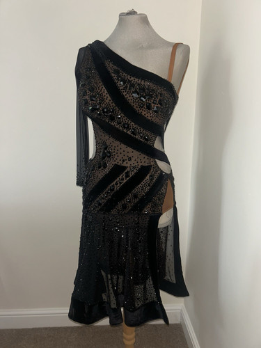 Arti black latin dance dress - latin,