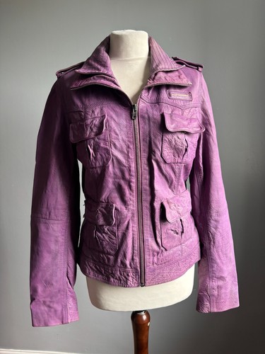 Womens superdry purple leather - womens,