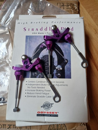 Odyssey straddle rod purple - straddle,