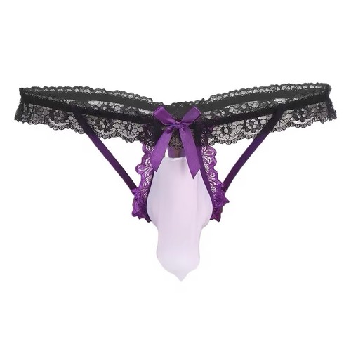Men lace string thong - men’s, g-string