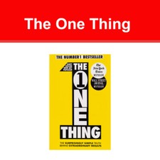 The One Thing by Gary Keller, Jay Papasan  9781848549258 NEW book