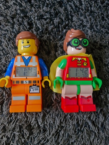 Lego alarm clocks figures - alarm,