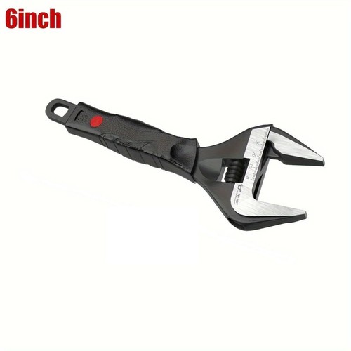 Wide mouth adjustable wrench - mouth,