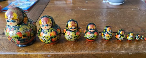 Vintage russian nesting - vintage,