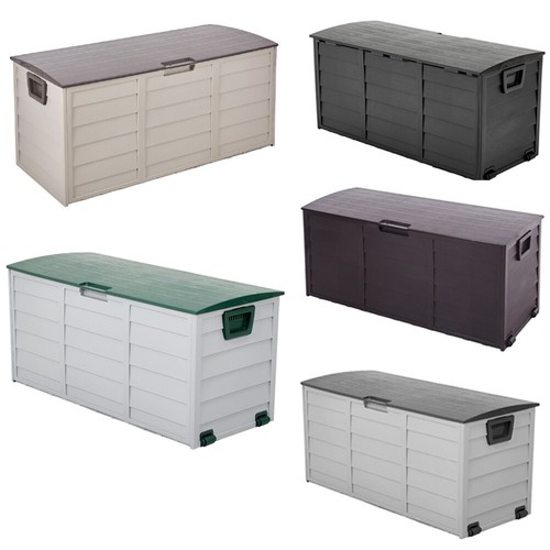 290l wood style plastic - 290l, garden