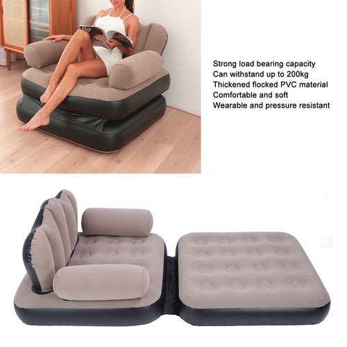 Inflatable sofa bed foldable - inflatable,