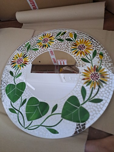 Mosaic mirror with - mosaic,