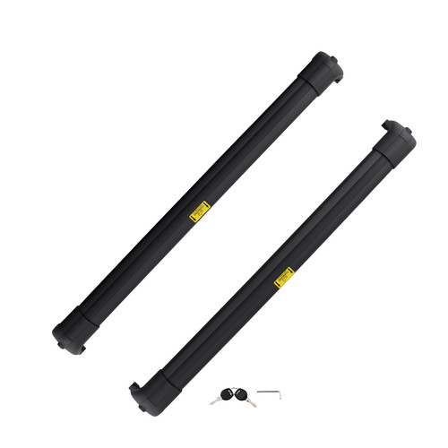 2pcs black roof cross - 2pcs, bars