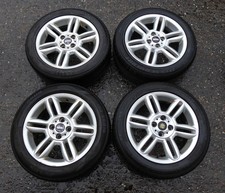 Full Set 16" Genuine MINI 6 Star Twin Spoke Alloy Wheels for R50 R56 - 6791940