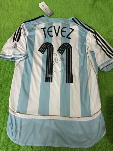 Carlos tevez signed argentina - carlos,