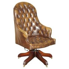 VINTAGE AGED BROWN LEATHER