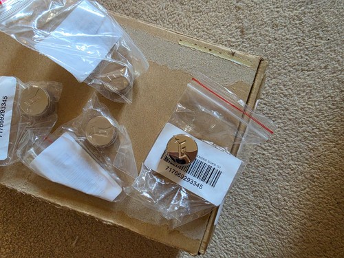 Gretsch knobs silver - knobs,