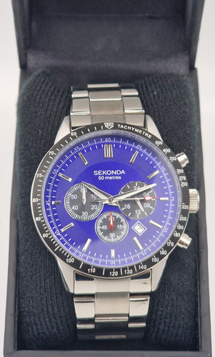 Sekonda mens chronograph watch - sekonda,