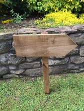 Large Wooden Wedding Sign, Finger Posts, Venue Sign, direction post