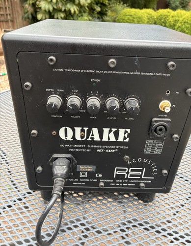 Rel acoustics quake - acoustics,
