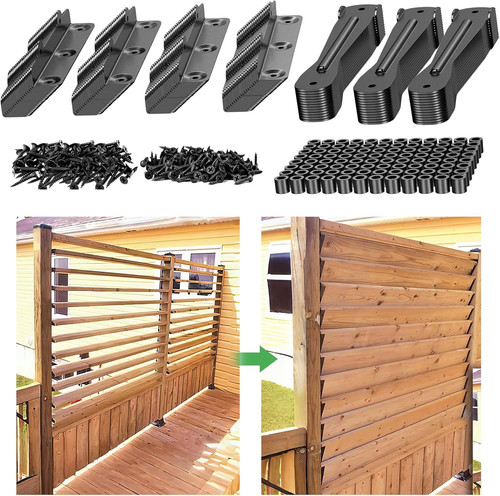 Louver bracket kit - bracket, kit,
