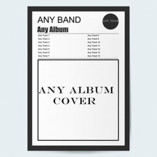 Custom Fine Art Album Poster