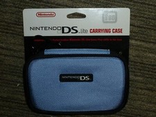 NINTENDO DS LITE OFFICIAL CONSOLE CARRY CASE BRAND NEW Genuine Holder Light Blue