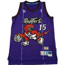 Adidas Toronto Raptors NBA Jersey Men's Medium Vince Carter #15 Purple 2016