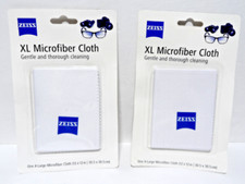 Zeiss Microfiber Gentle Cleaning Cloth New & Sealed X-Large  12 x 12    Lot of 2