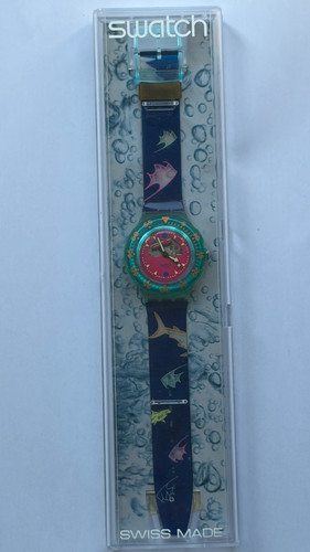 New vintage swatch scuba 200 - new,