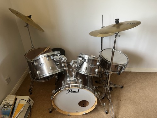 Pearl export drum kit - export,