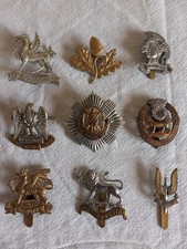 British Army WW2 Cap Badges
