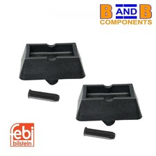 JACKING POINT COVERS MOUNTING PADS x 2 BMW E46 E63 E64 Z4 X3 FEBI A2039