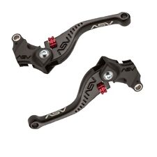 Honda CB650R (2019-2024) ASV F3 Black Brake and Clutch Short Levers