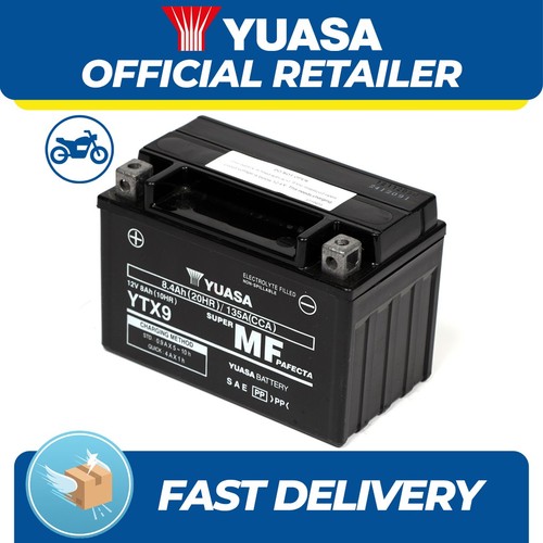 Yuasa ytx9 motorcycle battery - motorcycle,