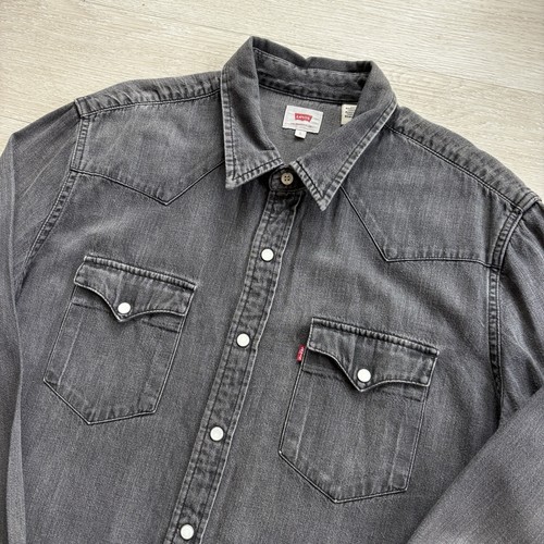 Levi western denim - denim, shirt