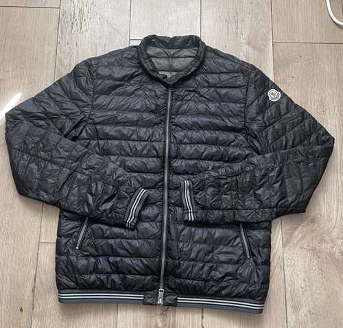 Black moncler david giubbotto - black,
