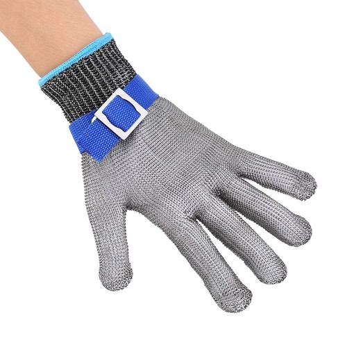 Cut resistant chainmail glove - cut,