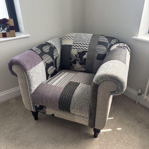 Matching patchwork armchair - matching,