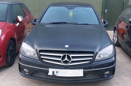 Breaking mercedes benz clc - benz,