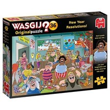 Wasgij Original 36 New Year Resolutions Jigsaw Puzzle 1000 Pieces