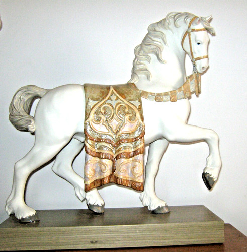 Lladro regal steed horse - lladro,