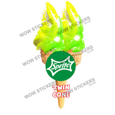 Ice cream van sticker Sprite