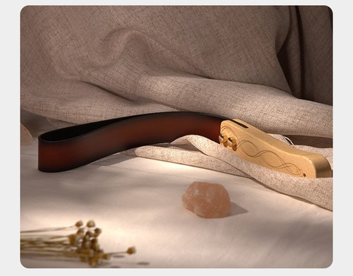 Leather tawse double - tawse, 18.11''